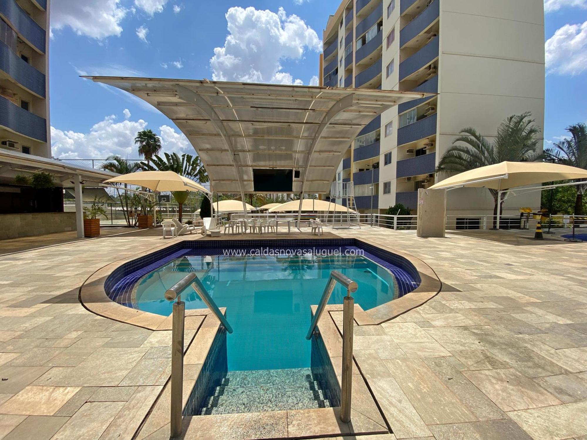 Apartamentos Com Piscinas Em Caldas Novas Bilik gambar